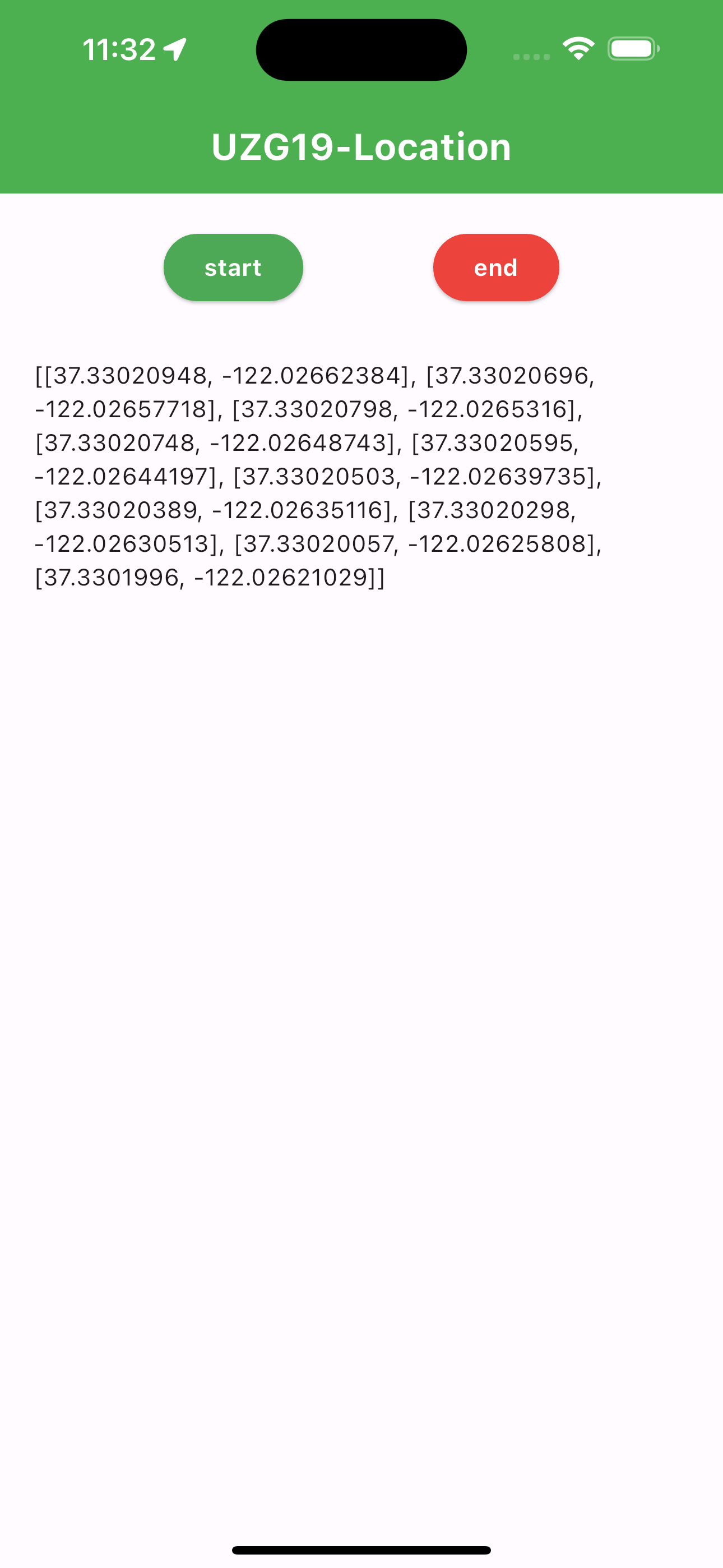 Track location in flutter app location tracker